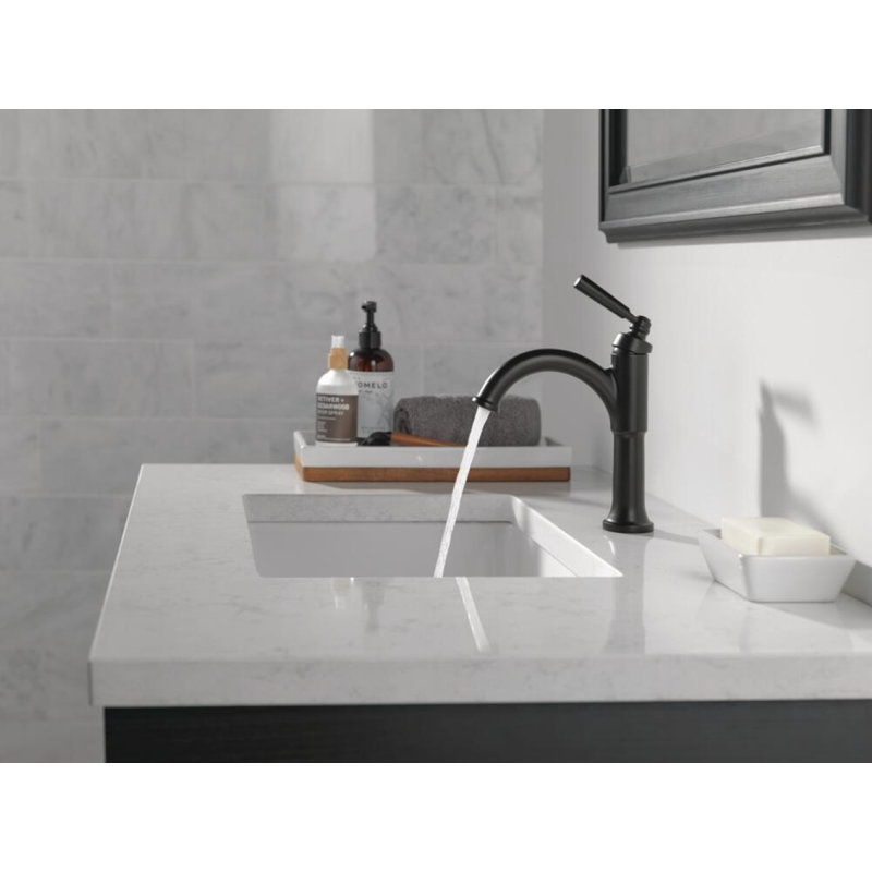 SAYLOR™ Single Handle Bathroom Faucet, Matte Black