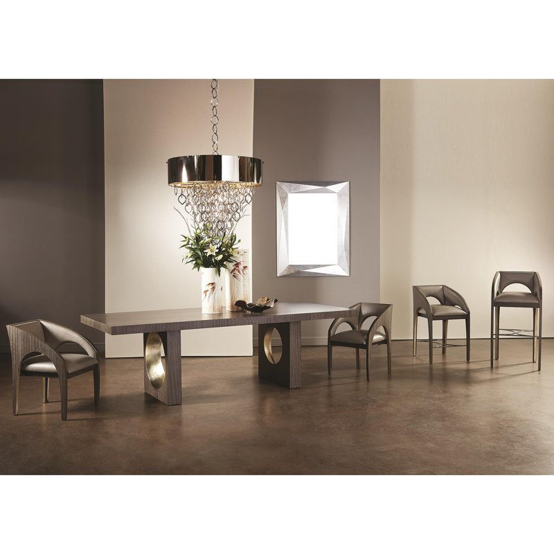 Flat Beveled Wall Mirror, Silver