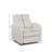 360° Swivel Sherpa Chair With Hidden Storage & Side Pockets, Cozy Barrel Arm Accent Chair For Living Room-365159437