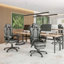 Fauteuil de direction entièrement inclinable avec repose-pieds Gaming