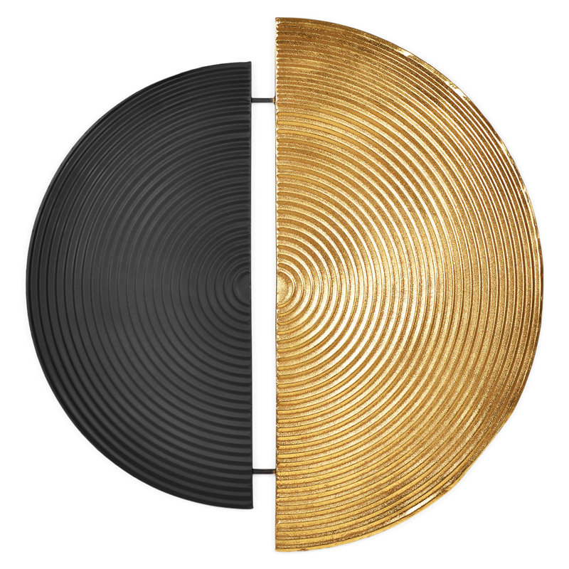 Abstract Wall Decor on Metal