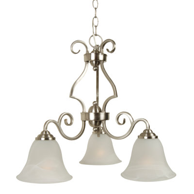 Lustre classique/traditionnel ombré 3 lumières Centreville
