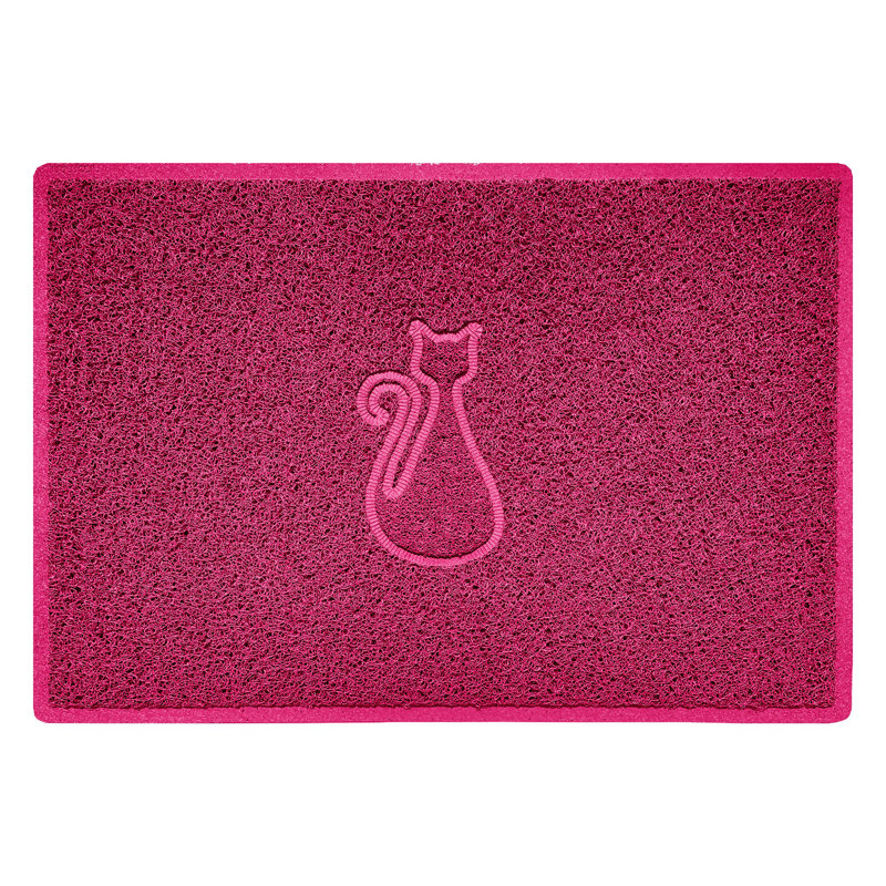 Non-Slip Indoor / Outdoor Doormat, 1.2cm H x 60cm W x 90cm L, Black