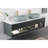 24"X14" Bathroom Vessel Sink Oval - Above Counter Installation, Blue Abs, Hygienic, , With Resistance To Scratching, Fading, Impact, Efficient Drainage And Fast Water Flow Function
