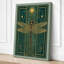 Golden Dragonfly Symmetry Art Deco - Wrapped Canvas-1505779765-1505779767