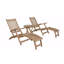 Outdoor Teak Chaise Lounge-1878291480