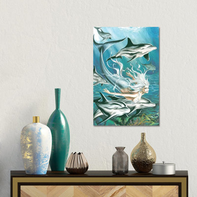 Sirens 1 Piece Wrapped Canvas Wall Art