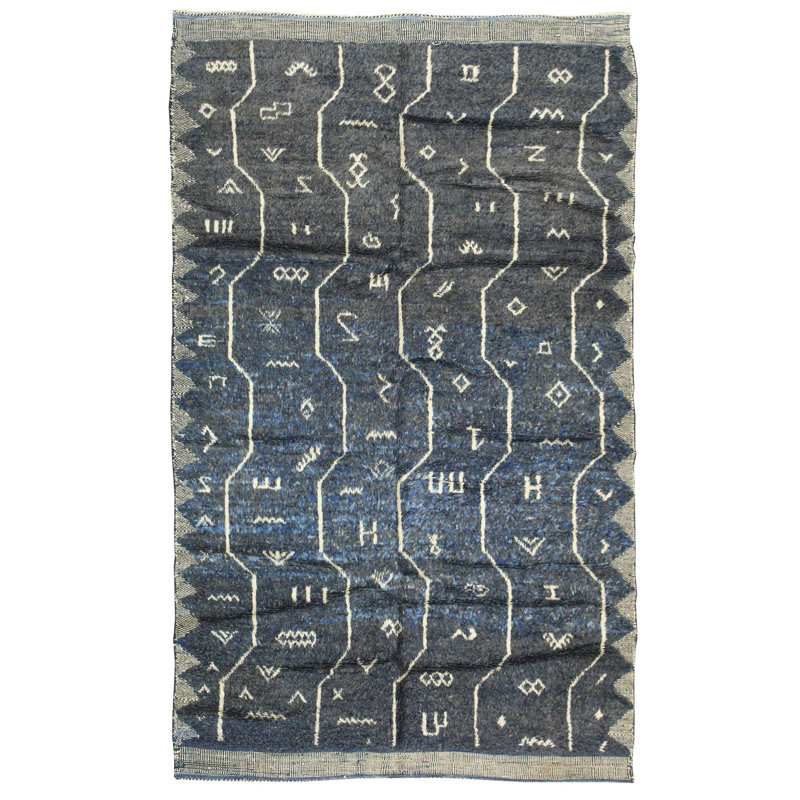 Beni Ouraine One-of-a-Kind Rectangle 5'6" X 8'4" Area Rug