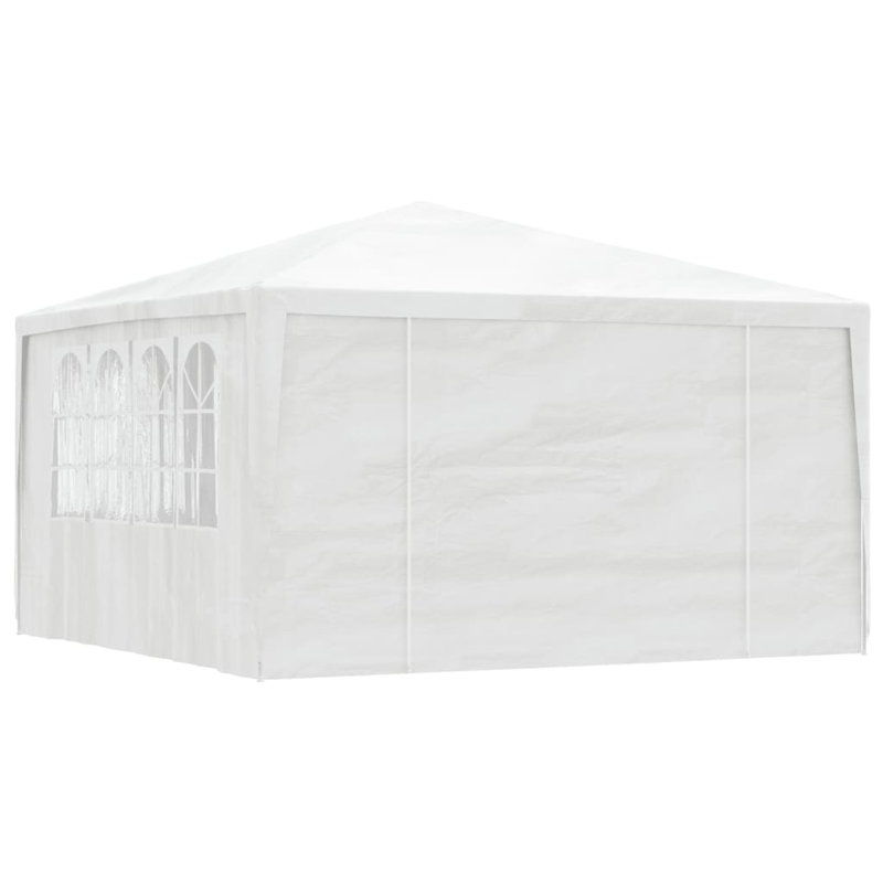 Tente de réception en acier Merrimack, 157,5 po x 157,5 po, Blanc