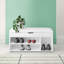 8 Pair Shoe Storage Bench