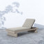 Leroy Outdoor Teak Chaise Lounge-358974385-358974384