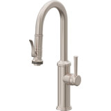 Davoli Pull-Down Prep/Bar Faucet with Squeeze Sprayer