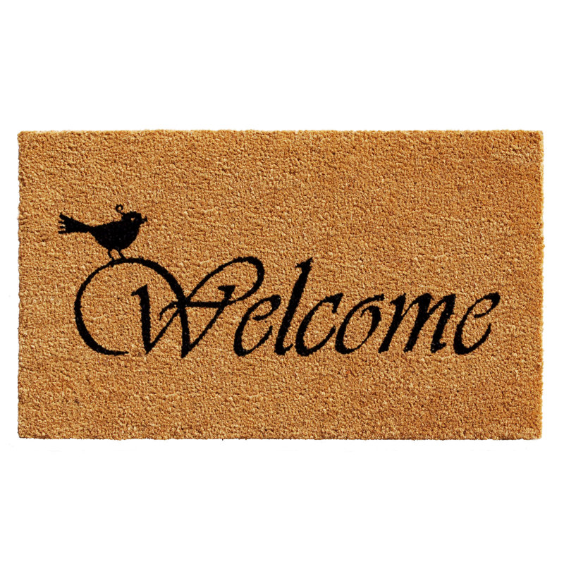 Tapis de porte antidérapant Artimizia, Rectangle de 2 pi x 3 pi
