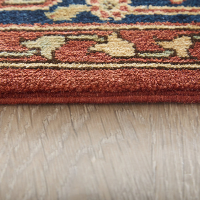 Tapis oriental traditionnel Alton, Ivoire ivoire, Rond 9 pi