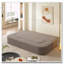 Canapé 78,7 "moderne 2 en 1 pliable avec couverture fonctionnelle et 2 coussins moelleux-125753282