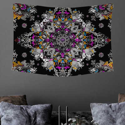 Tapisserie murale Mandala Design - Décoration murale géométrique