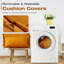 Canapé de 90 po à trois places en chenille moderne - élégant, confortable et durable-1954696782