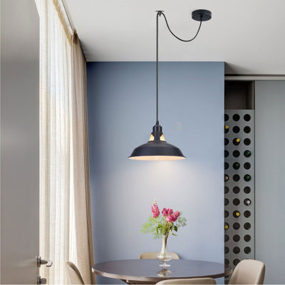 Atticus 1 - Light Black Single Pendant