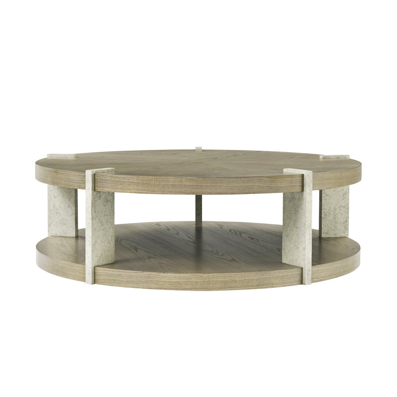 Catalina Solid Wood Coffee Table, Dune