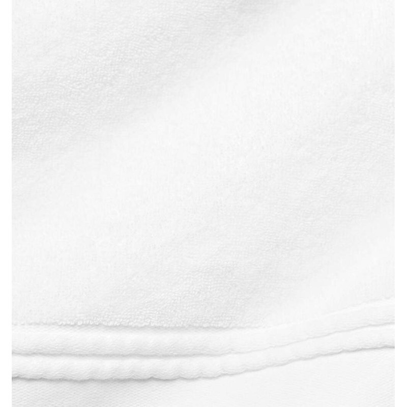 Aura Bath Towel, White