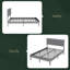 Structure de lit plateforme tapissier - avec tête de lit, aucun sommier nécessaire, rangement sous le lit 14 po-118607246-118607244