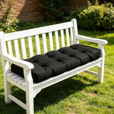 42×16 Custom Bench Cushion with Sponge Bead and Silk Cotton Fill, Olefin Cover for Indoor Outdoor Use, ARY020