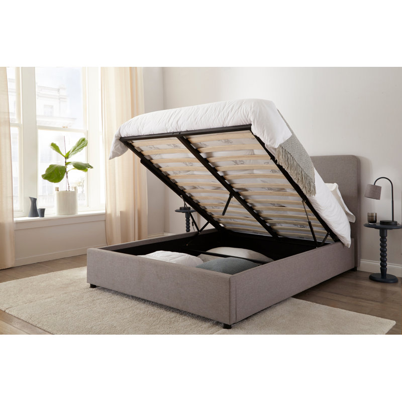 Upholstered Ottoman Bed, Kingsize (5')