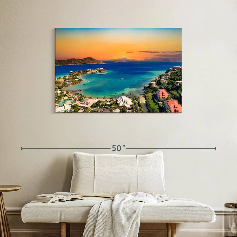 Ravi St. Thomas US Virgin Islands, 26" H x 39" W