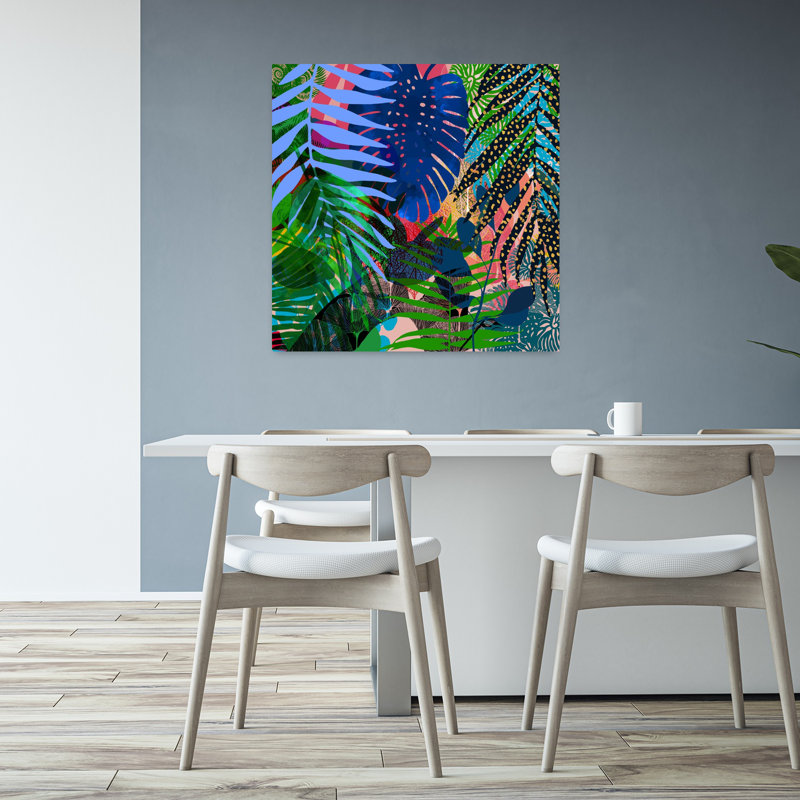 Art contemporain, art contemporain abstrait, H 32 po x l 32 po