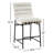 Nicco Cream Polyester Stool (Set of 2)-101985448