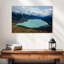 Ravi tranquille, lac Tasman-107829363