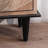 Black + Manufactured Wood Display Cases