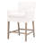 Almando Upholstered Counter Stool with Solid Wood Frame