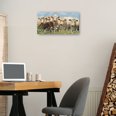 Mootastic by Studio Arts Canvas Art Print