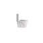 Toilette de salle de bain, double chasse 1,1 / 1,6, céramique, blanc brillant, siège allongé à fermeture douce, siège confort blanc, bol