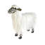 Courtly Check® White Sheep - Large Figurine/Sculpture