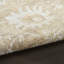 Tapis ivoire doré lavable à la machine Bungalow Rose Bussie Bungalow-759111454