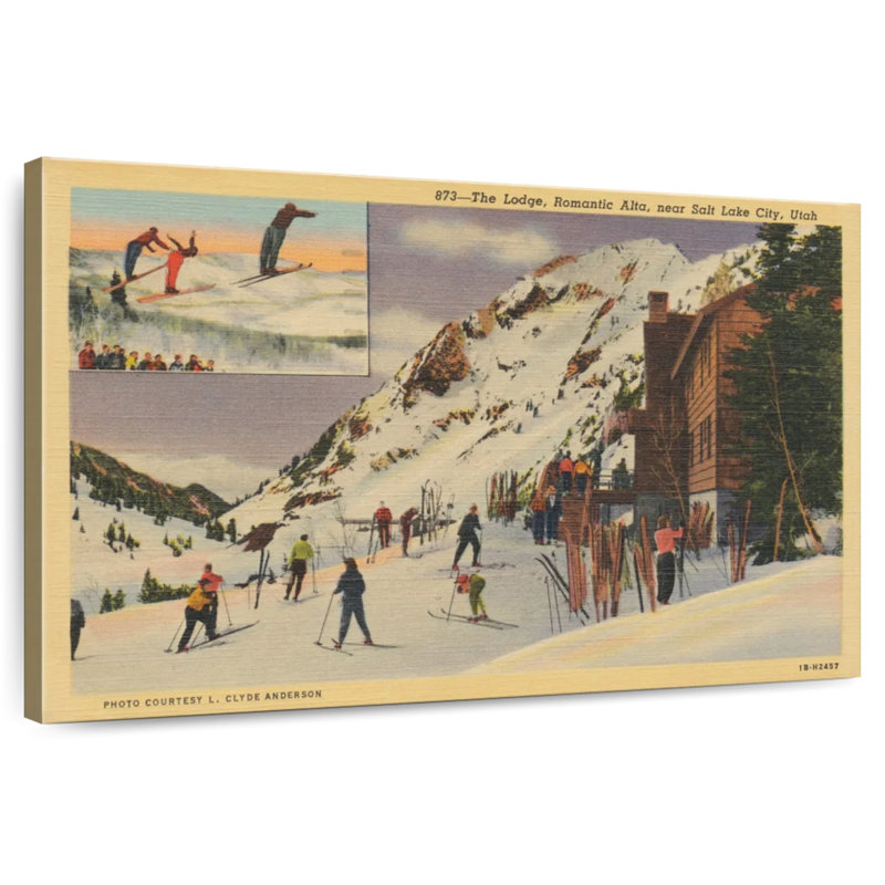 Sireci skie dans le chalet, H 26 po x l 39 po