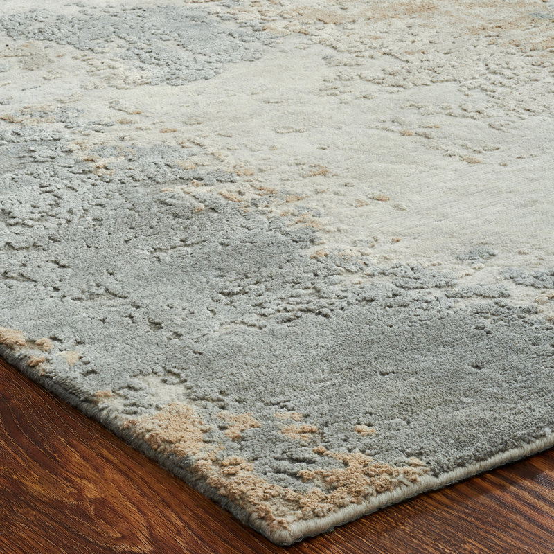 Abstract Area Rug, Runner 2'6" x 10'