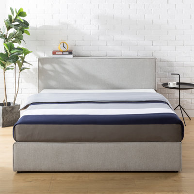 Cassye Smart USB Upholstered Bed Frame