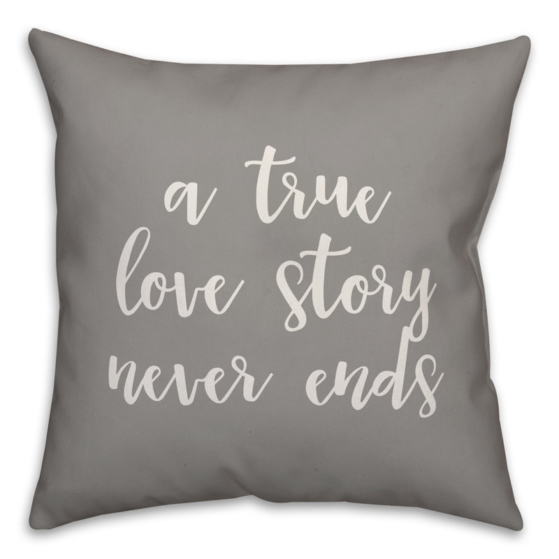 Throw Pillow, Gray, Pillow Cover & Insert