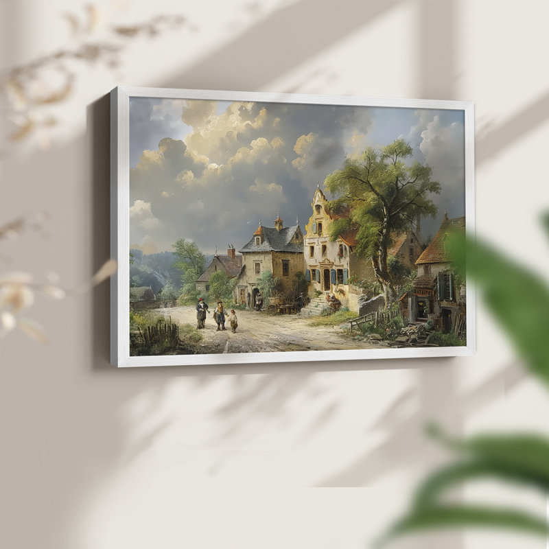 Paysage - CLV III - Reproduction encadrée - réarmable, H 11 po x l 14 po, Blanc