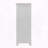 Freestanding White Storage Cabinet with Drawers – Slim Design