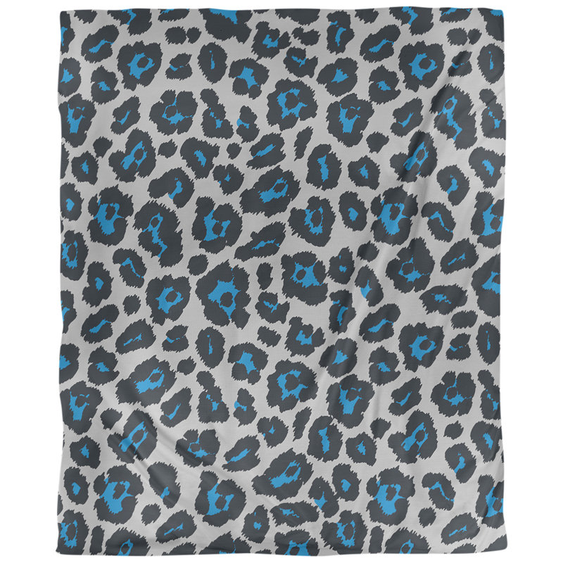 Housse de couette simple, Housse de couette pour très grand lit, Polyester brossé, Gris / bleu