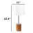 Wooden Base Table Lamp
