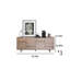 Armoire d'appoint en bois massif