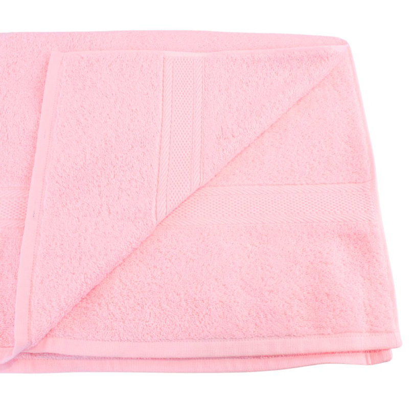 100% Cotton Bath Sheet, Pink