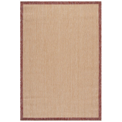 Courtyard Performance Chevron Indoor Rug