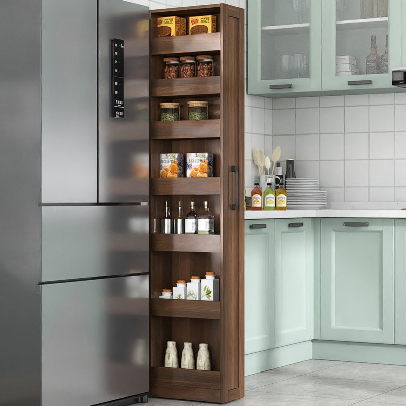 7-Tier Narrow Pull Out Kitchen Organizer Spice Rack