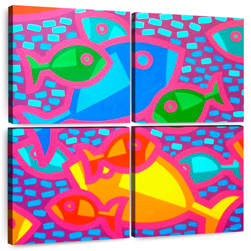 Brampt Funky Fish, 38" H x 38" W